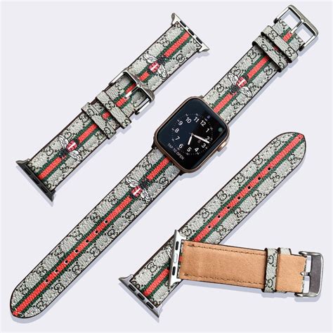 gucci apple watch錶帶|Gucci iwatch band.